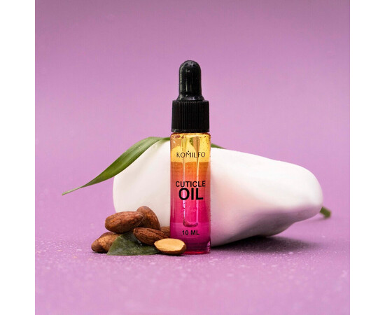 Зображення 2 Олійка для кутикули Komilfo аромат мигдалю, 10 мл
