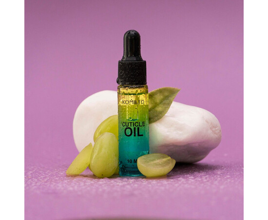 Зображення 2 Олійка для кутикули Komilfo аромат винограду, 10 мл