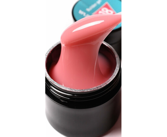 Зображення 2 Моделюючий гель Victoria Avdeeva Builder Gel 18 насичений рожево-ягідний Hema&Tpo Free, 15 мл, Об'єм (мл, г): 15, Колір: 18