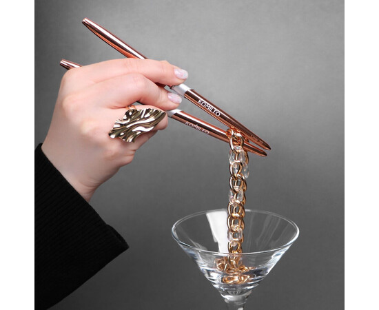 Зображення 3 Пензлик Komilfo Rose gold Liner 13 (Nylon)