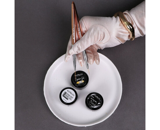 Зображення 4 Пензлик Komilfo Rose gold Liner 13 (Nylon)