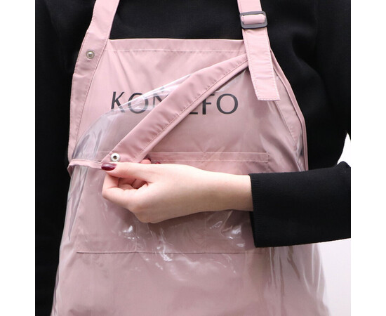 Изображение 2 Фартук короткий со съемной ПВХ-пленкой Komilfo, пудра