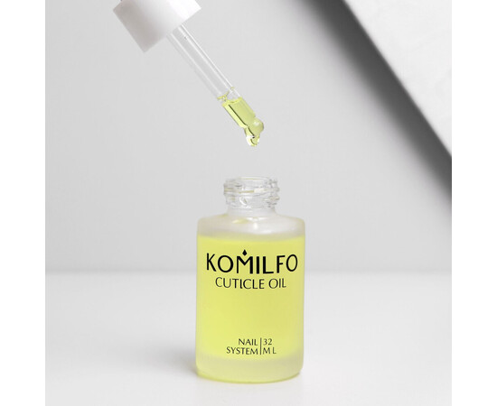 Зображення 5 Олійка для кутикули Komilfo Citrus Cuticle Oil цитрусовий аромат, 32 мл, Об'єм (мл, г): 32