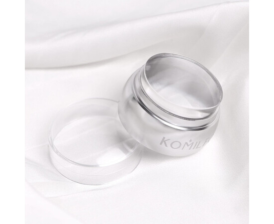 Зображення 3 Штамп и скрапер прозорий Komilfo 5*7 см