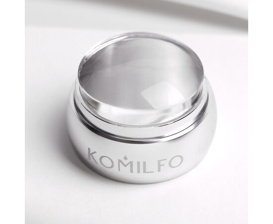 Зображення 5 Штамп и скрапер прозорий Komilfo 5*7 см