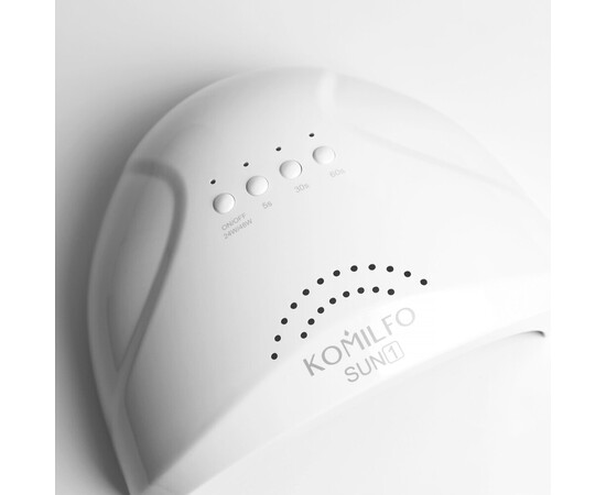 Зображення 3 Лампы для маникюра Komilfo Led/UV Sun1 белая, 48 Вт