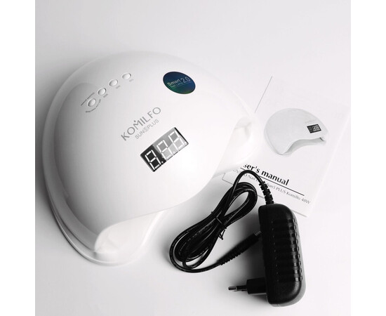 Зображення 4 Лампы для маникюра Komilfo Led/UV Sun5 Plus белая, 48 Вт