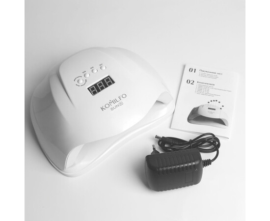 Изображение 3 Лампы для маникюра Komilfo Led/UV SunX белая, 54 Вт.