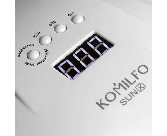 Изображение 4 Лампы для маникюра Komilfo Led/UV SunX белая, 54 Вт.