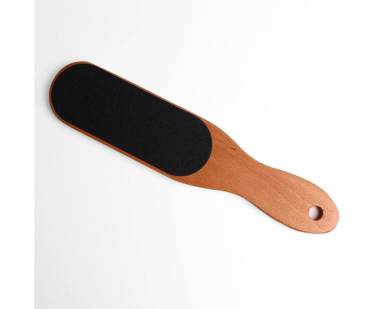 Зображення 3 Педикюрна терка дерев’яна Komilfo, 100/180 гріт