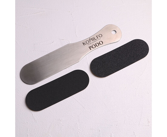 Зображення 3 Металева основа для педикюра Komilfo PODO, 45/225 мм