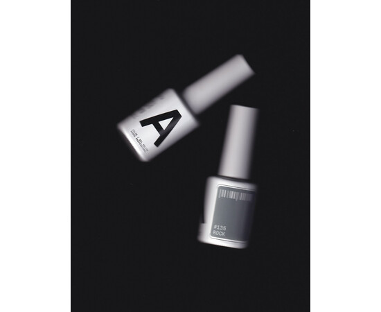 Зображення 5 Гель-лак ADORE prof. Basic Palette 135 Rock сірий, 12 мл, Об'єм (мл, г): 12, Колір: 135