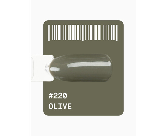 Зображення 2 Гель-лак ADORE prof. Basic Palette 220 Olive оливковий, 12 мл, Об'єм (мл, г): 12, Колір: 220