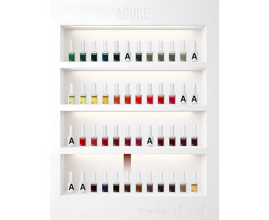 Зображення 4 Гель-лак ADORE prof. Basic Palette 230 Redwood коричневий, 12 мл, Об'єм (мл, г): 12, Колір: 230