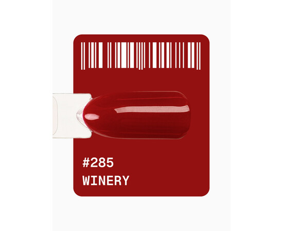 Зображення 2 Гель-лак ADORE prof. Basic Palette 285 Winery бордовий, 12 мл, Об'єм (мл, г): 12, Колір: 285