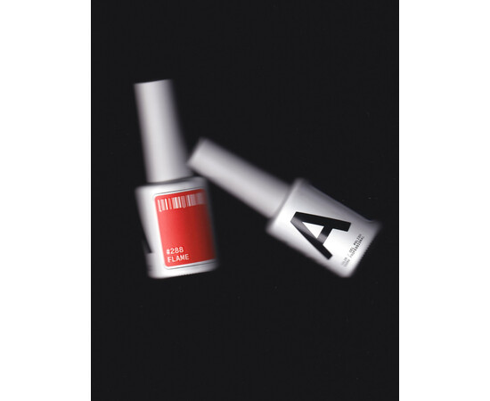 Изображение 5 Гель-лак ADORE prof. Basic Palette 288 Flame красный, 12 мл, Объем (мл, г): 12, Цвет: 288