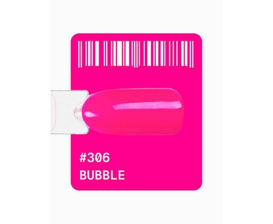 Зображення 2 Гель-лак ADORE prof. Basic Palette 306 Bubble неоновий рожевий, 12 мл, Об'єм (мл, г): 12, Колір: 306