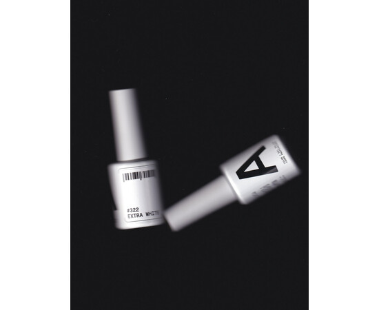 Изображение 5 Гель-лак ADORE prof. Basic Palette 322 Extra White экстра белый, 12 мл, Объем (мл, г): 12, Цвет: 322