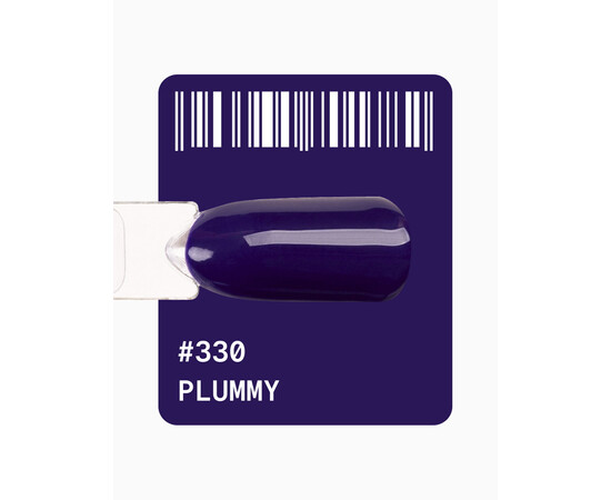 Зображення 2 Гель-лак ADORE prof. Basic Palette 330 Plummy сливово-синій, 12 мл, Об'єм (мл, г): 12, Колір: 330