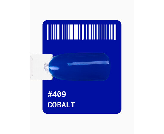 Зображення 2 Гель-лак ADORE prof. Basic Palette 409 Cobalt синій, 12 мл, Об'єм (мл, г): 12, Колір: 409