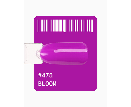 Зображення 2 Гель-лак ADORE prof. Basic Palette 475 Bloom фіолетовий, 12 мл, Об'єм (мл, г): 12, Колір: 475