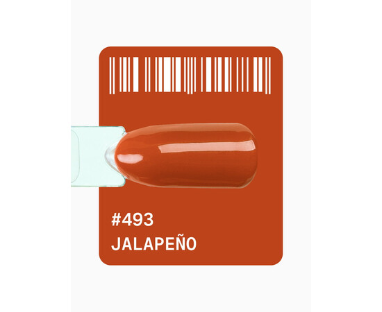 Зображення 2 Гель-лак ADORE prof. Basic Palette 493 Jalapeño цегляний, 12 мл, Об'єм (мл, г): 12, Колір: 493