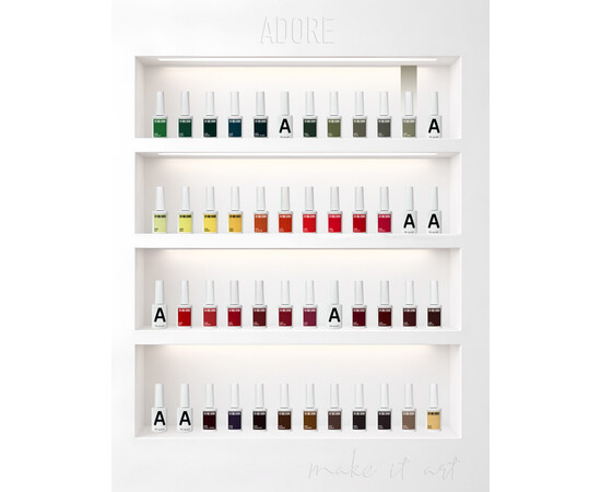 Зображення 4 Гель-лак ADORE prof. Basic Palette 506 Oak Moss оливковий, 12 мл, Об'єм (мл, г): 12, Колір: 506