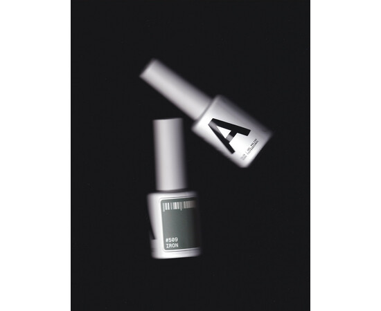 Зображення 5 Гель-лак ADORE prof. Basic Palette 509 Iron сірий, 12 мл, Об'єм (мл, г): 12, Колір: 509