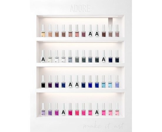 Зображення 4 Гель-лак ADORE prof. Basic Palette 511 Keystone бежево-сірий, 12 мл, Об'єм (мл, г): 12, Колір: 511