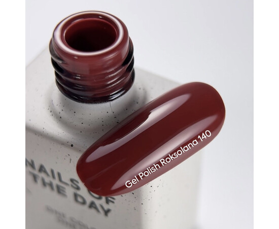 Зображення 2 NAILSOFTHEDAY Gel Polish Roksolana 140 червоний гель-лак, що перекривається в один шар, 10 мл, Об'єм (мл, г): 10, Колір: 140 Roksolana