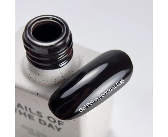 Зображення 2 NAILSOFTHEDAY Gel Polish Fondant 036 темно-коричневий гель-лак, що перекривається в один шар, 10 мл, Об'єм (мл, г): 10, Колір: 036 Fondant
