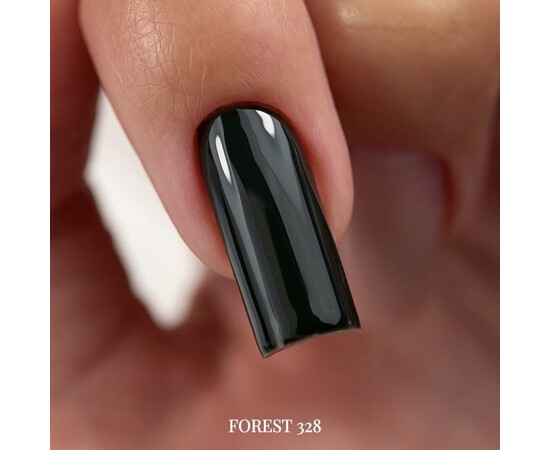Изображение 4 NAILSOFTHEDAY Gel Polish Forest 328 перекрывающийся в один слой темно-зеленый гель-лак 10 мл, Объем (мл, г): 10, Цвет: 328 Forest