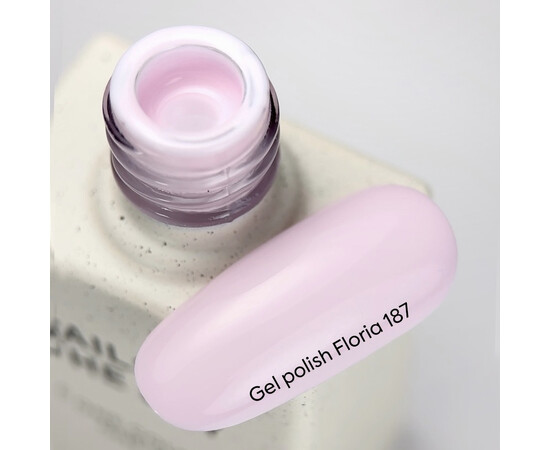 Изображение 2 NAILSOFTHEDAY Gel polish Floria 187 пастельно-розовый гель-лак, перекрывающийся в один слой, 10 мл, Объем (мл, г): 10, Цвет: 187 Floria