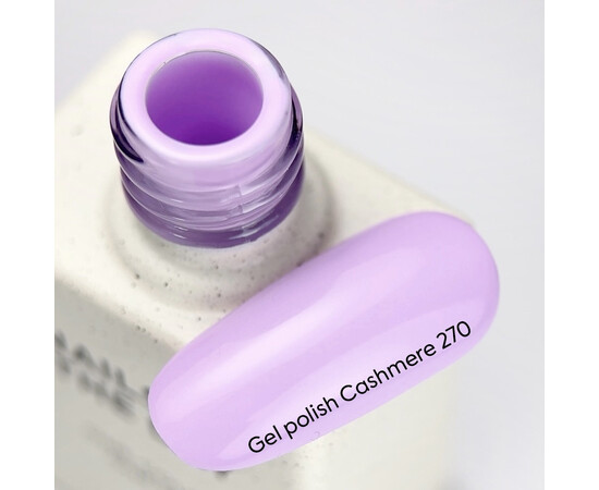Зображення 2 NAILSOFTHEDAY Gel polish Cashmere 270 пастельно-ліловий гель-лак, що перекривається в один шар, 10 мл, Об'єм (мл, г): 10, Колір: 270 Cashmere