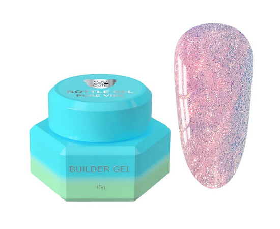 Зображення  Рідкий гель You Are Cute Bottle Gel Pure Vibe, 15 мл, Об'єм (мл, г): 15, Колір: Pure