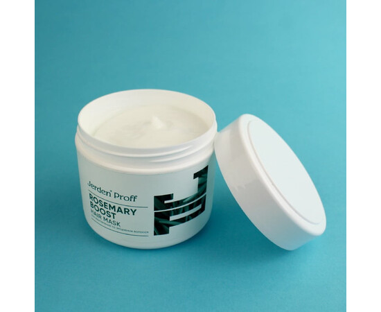 Зображення 2 Маска для волосся Jerden Proff Rosemary Boost зміцнююча і відновлююча з розмариновою олійкою, 300 мл