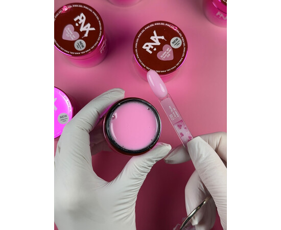 Зображення 3 Моделюючий гель Pinx Builder Gel I Love Nude 018, 30 мл, Об'єм (мл, г): 30, Колір: 018