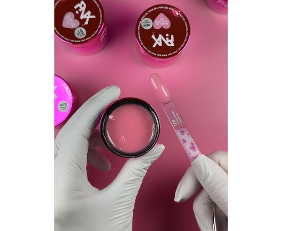 Зображення 3 Моделюючий гель Pinx Builder Gel I Love Nude 019, 30 мл, Об'єм (мл, г): 30, Колір: 019