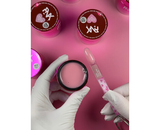 Зображення 3 Моделюючий гель Pinx Builder Gel I Love Nude 020, 30 мл, Об'єм (мл, г): 30, Колір: 020