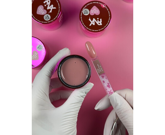 Изображение 3 Моделирующий гель Pinx Builder Gel I Love Nude 022, 30 мл, Объем (мл, г): 30, Цвет: 022