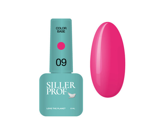 Зображення  База для гель лаку Siller Professional Base Color 8 мл, № 009, Об'єм (мл, г): 8, Колір: 009
