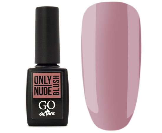 Изображение  Гель-лак GO Active Only Nude 10 мл № 08 Blush, приглушенный розовый, Объем (мл, г): 10, Цвет: 008