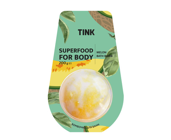 Зображення  Бомбочка-гейзер для ванн Melon Tink 200г