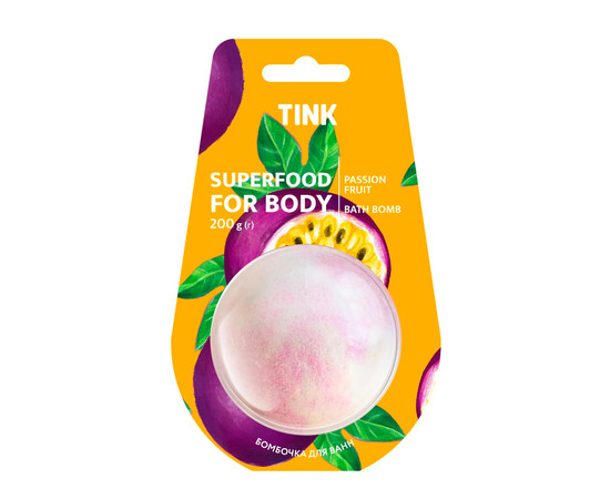 Зображення  Бомбочка-гейзер для ванн Passion Fruit Tink 200г