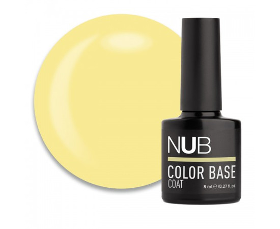 Изображение  База цветная каучуковая NUB Color Base Coat 8 мл, № 003, Объем (мл, г): 8, Цвет: 003