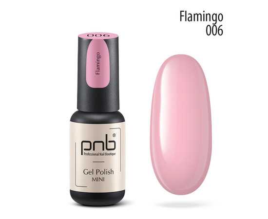 Зображення  Гель лак для нігтів PNB Gel Polish 4 мл, № 006, Об'єм (мл, г): 4, Колір: 006