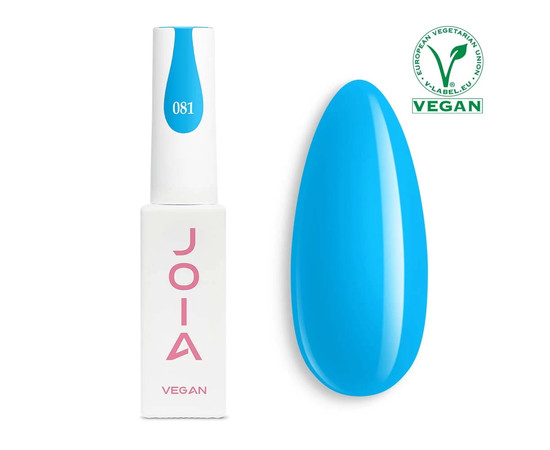 Зображення  Гель-лак для нігтів JOIA vegan 6 мл, № 081, Об'єм (мл, г): 6, Колір: 081