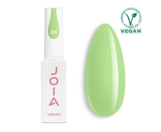 Зображення  Гель-лак для нігтів JOIA vegan 6 мл, № 086, Об'єм (мл, г): 6, Колір: 086
