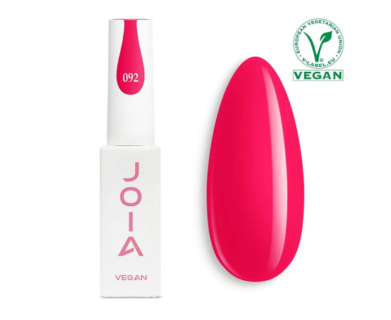 Зображення  Гель-лак для нігтів JOIA vegan 6 мл, № 092, Об'єм (мл, г): 6, Колір: 092