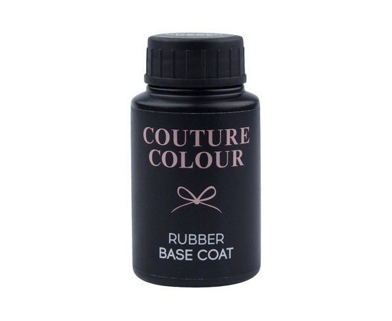 Изображение  База каучуковая для гель-лака Couture Colour Rubber Base Coat, 30 мл
